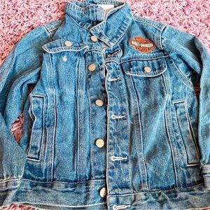 Kids Harley Davidson denim jacket